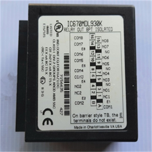 GE IC670MDL930K 